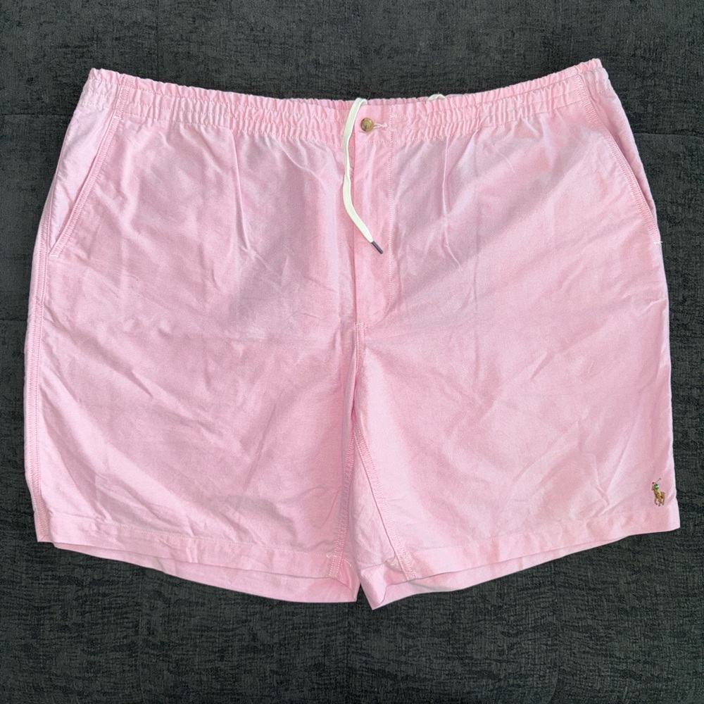 Pink Polo Ralph Lauren Shorts with multi colored pony. Size 2X